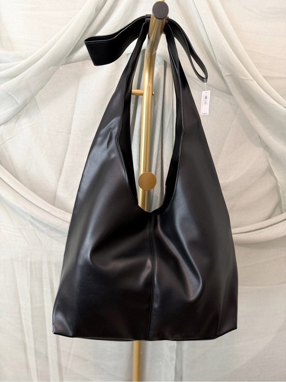 Victoria’s Secret Black Minimalist Tote Bag